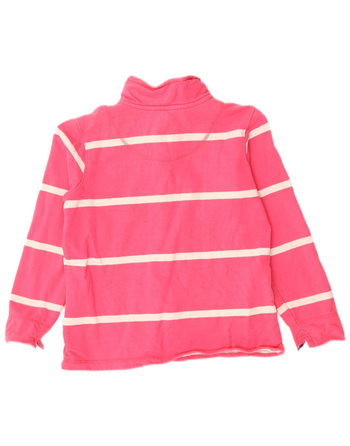 Crew Clothing - Sudadera extragrande para mujer, talla 10, color rosa, a rayas