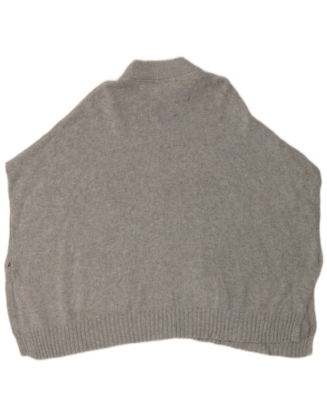 Jersey tipo poncho para mujer de White Stuff, talla única, algodón gris