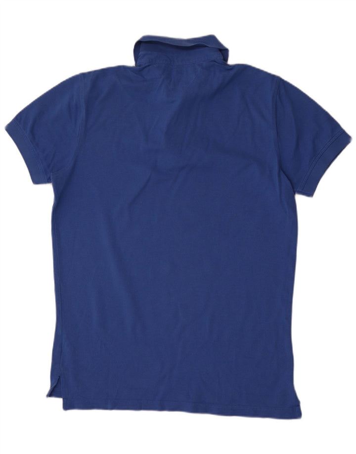 Polo Tommy Hilfiger Hombre Pequeño Algodón Azul
