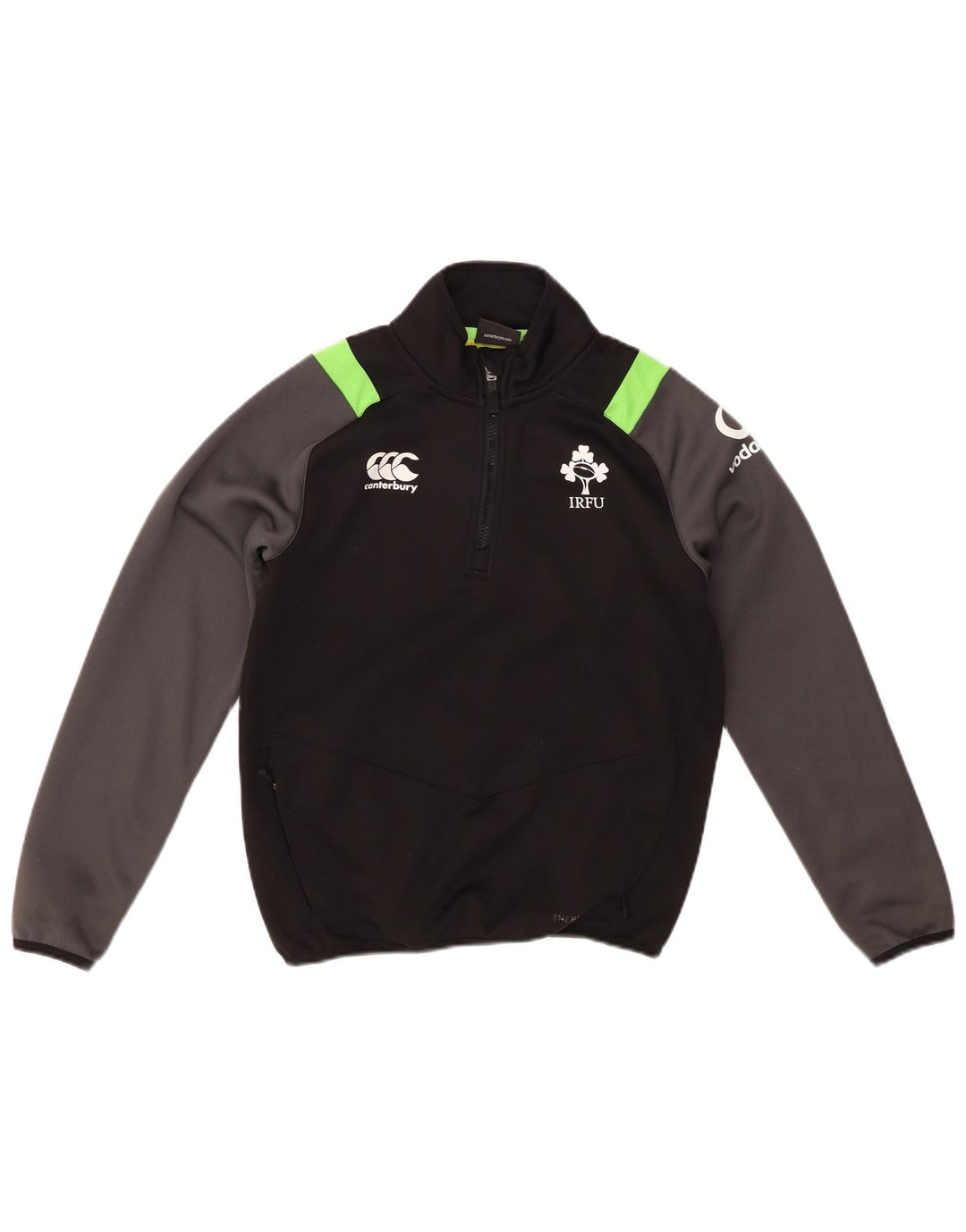 CANTERBURY Sudadera con gráfico IRFU para niños 11-12 años Negro