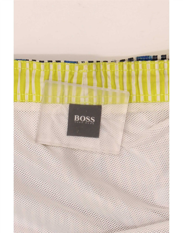 Bañador Hugo Boss Hombre | Bañador Grande A Rayas Azules