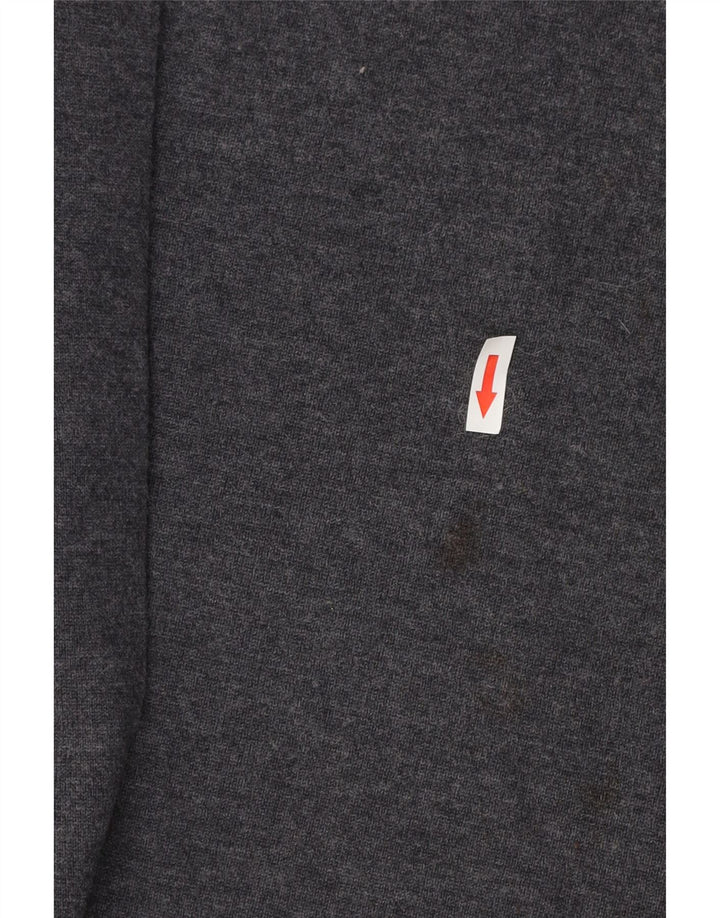 Fred Perry Suéter De Cuello Redondo Para Hombre 2XL Lana Gris