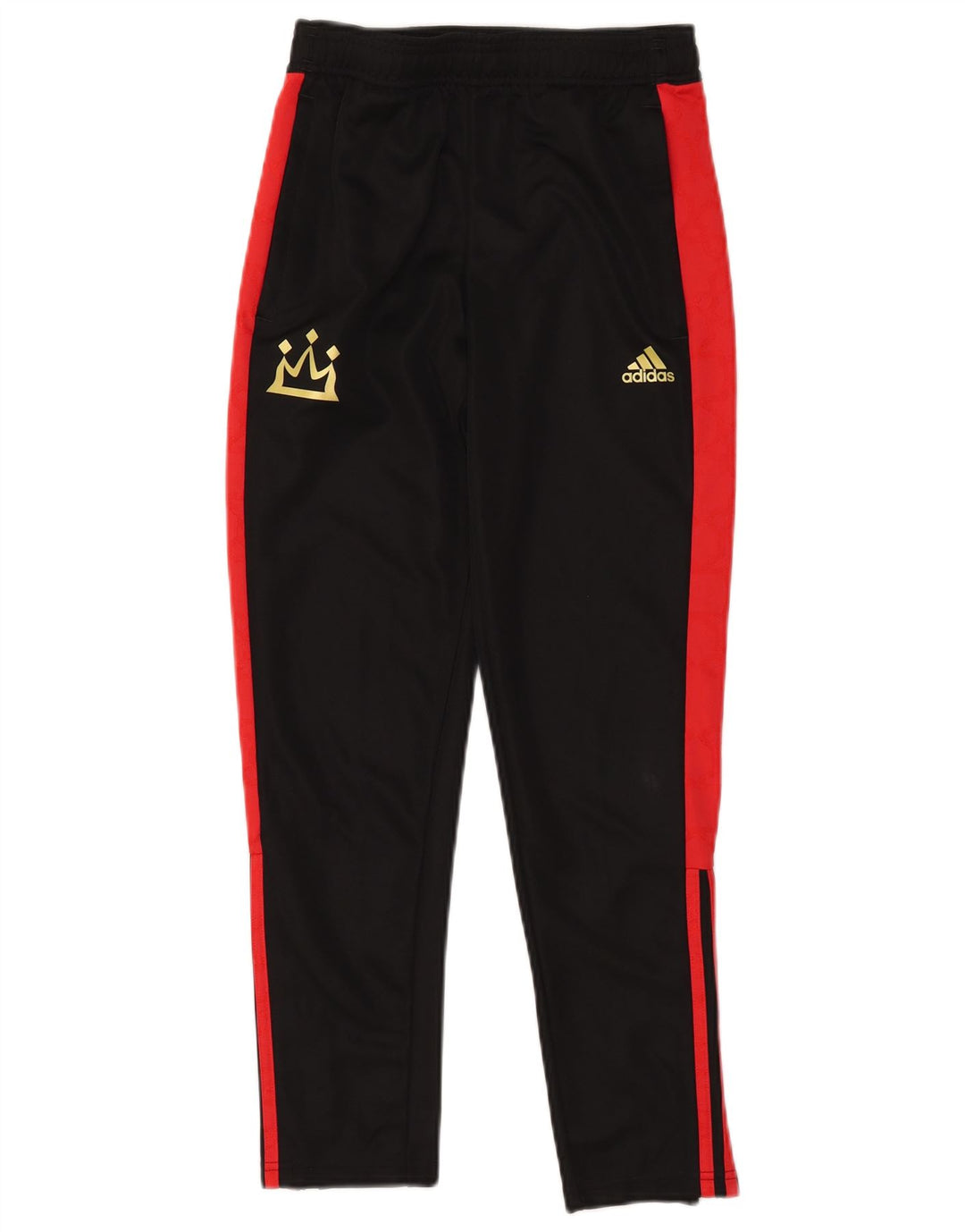 ADIDAS Pantalones de chándal Aeroready Graphic para niños 11-12 años Negro
