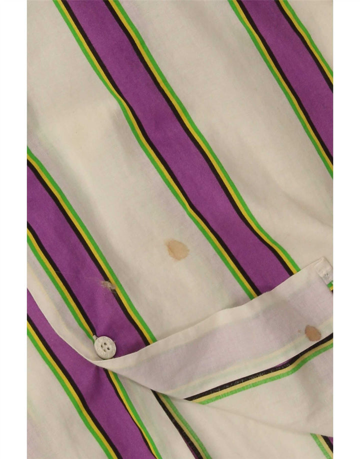 POP 84 Camisa Hombre Mediana Rayas Blancas