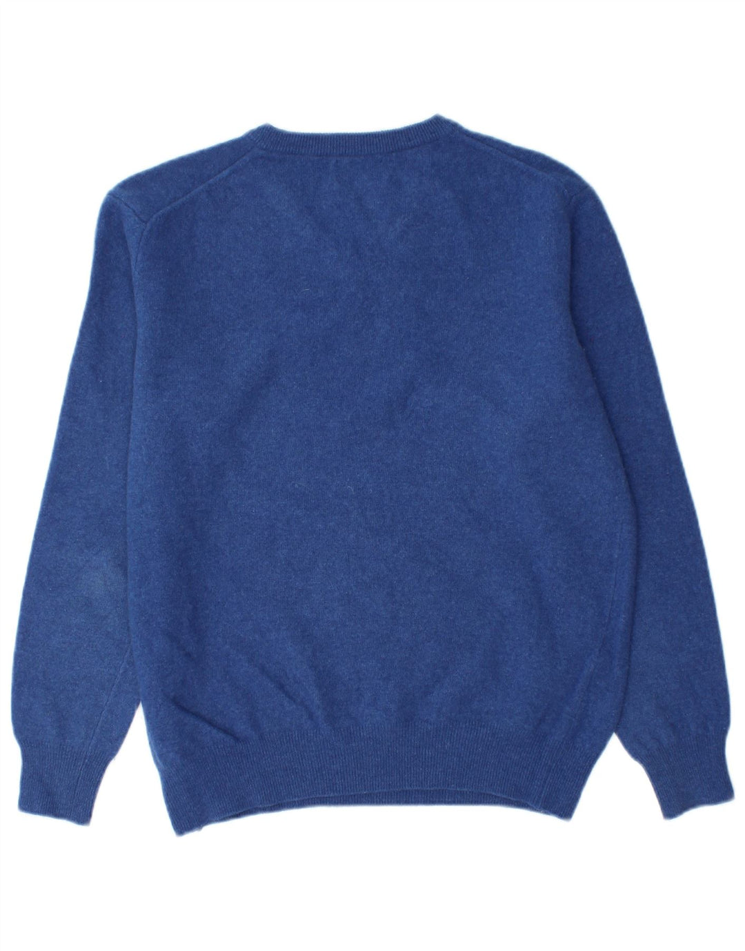 Conte of Florence - Jersey con cuello en V para hombre, color azul medio