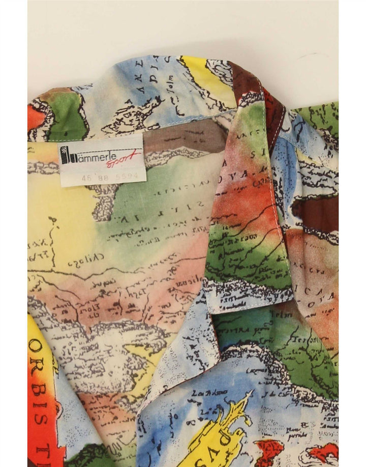 Hammerle Camisa con estampado abstracto para mujer IT 46 Large Multicolor