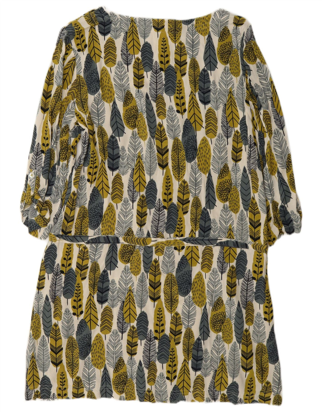 Weird Fish Vestido recto con estampado abstracto para mujer, talla M, multicolor