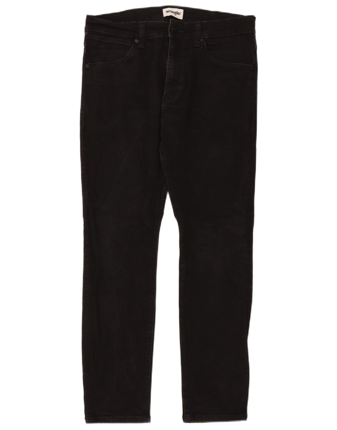 Wrangler Vaqueros ajustados Larston para hombre W31 L32 Algodón negro