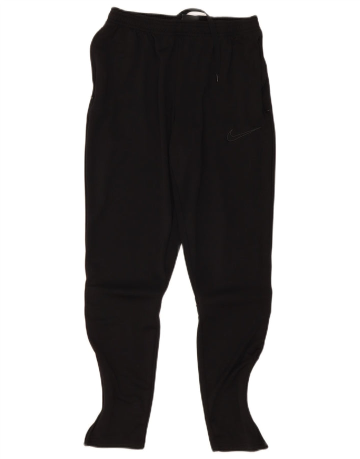 Nike - Pantalones de chándal para mujer (talla 8), color negro, poliéster