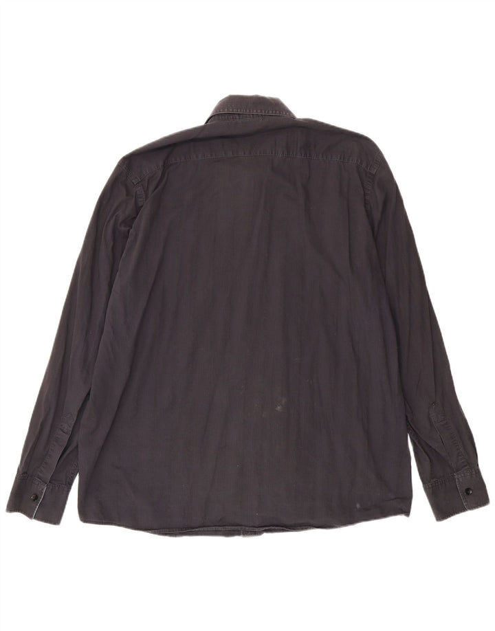 Camisa Levi's Hombre XL Gris Algodón
