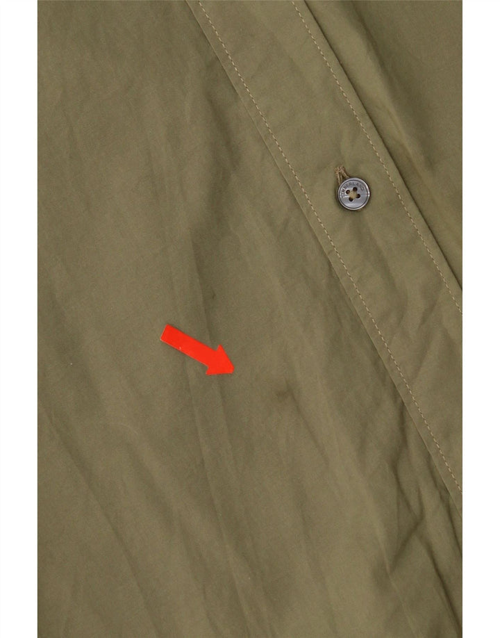 Timberland Camisa Regular Fit para Hombre 2XL Algodón Caqui