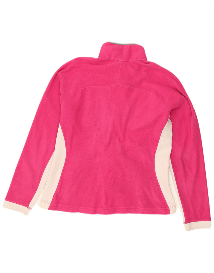 The North Face Chaqueta polar para mujer UK 46 Grande Poliéster con bloques de color rosa