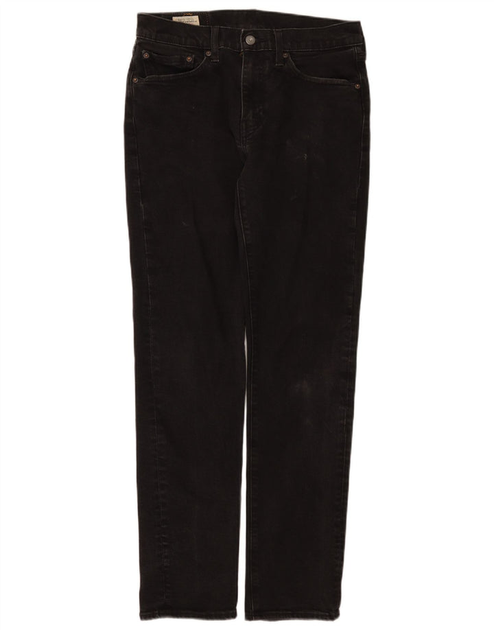 Levi's Hombre 511 Slim Jeans W31 L32 Algodón Negro