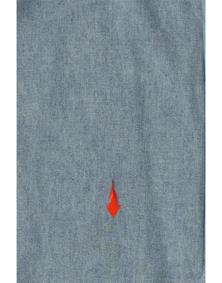 CARRERA Camisa Vaquera Sin Mangas Hombre Talla 43/44 XL Algodón Azul