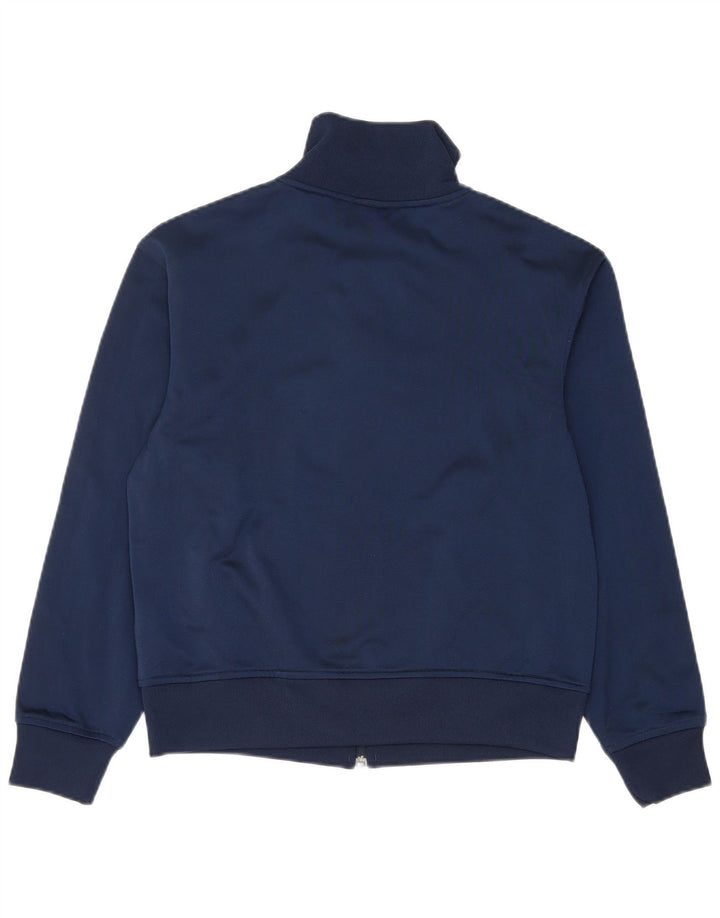 Adidas - Chaqueta de chándal para mujer, talla 40, tamaño mediano, azul marino, poliéster