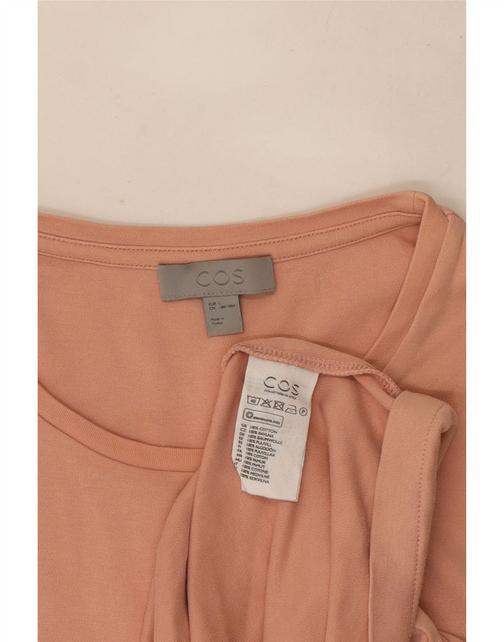 Cos camiseta para hombre Top grande de algodón rosa
