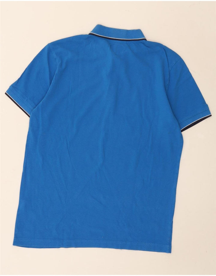 Polo Kappa Hombre De Algodón A Rayas Azul Grande