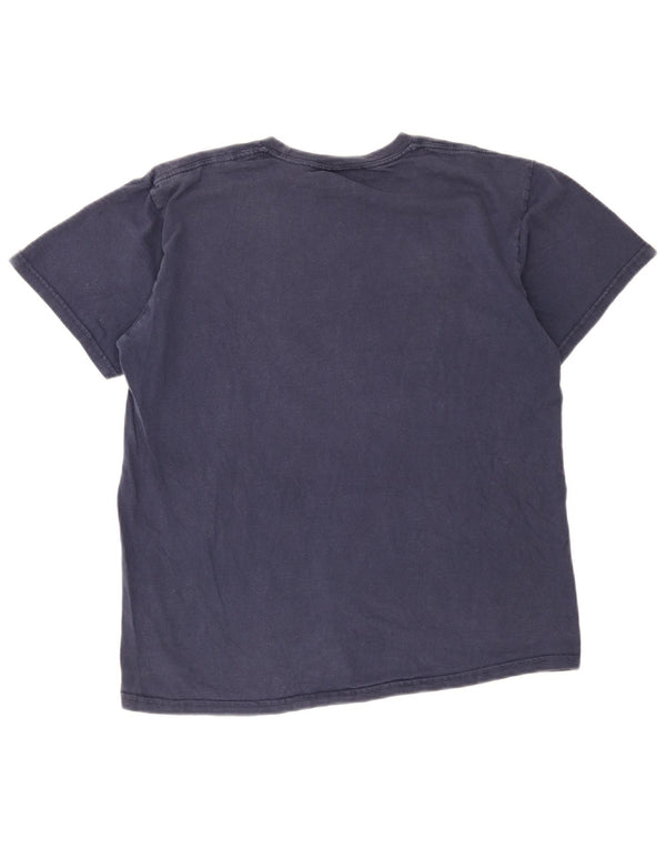 Camiseta Nike Hombre Top Medium Azul Marino Algodón