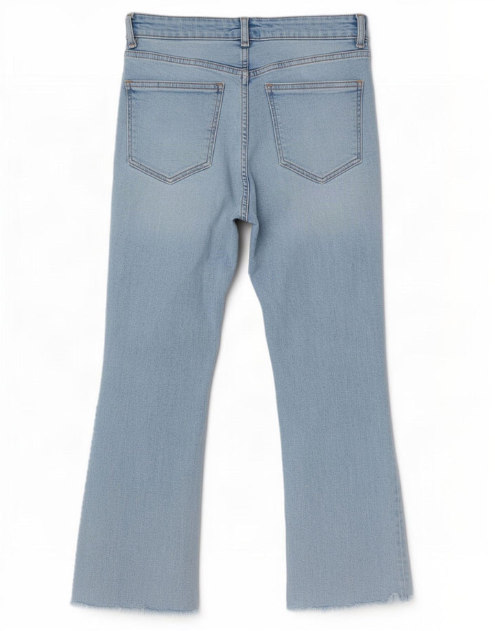 Zara Jeans Bootcut para Mujer EU 38 Small W28 L25 Azul