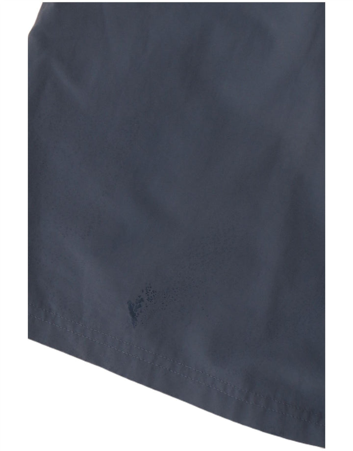 Adidas - Pantalones cortos deportivos para hombre, poliéster azul grande