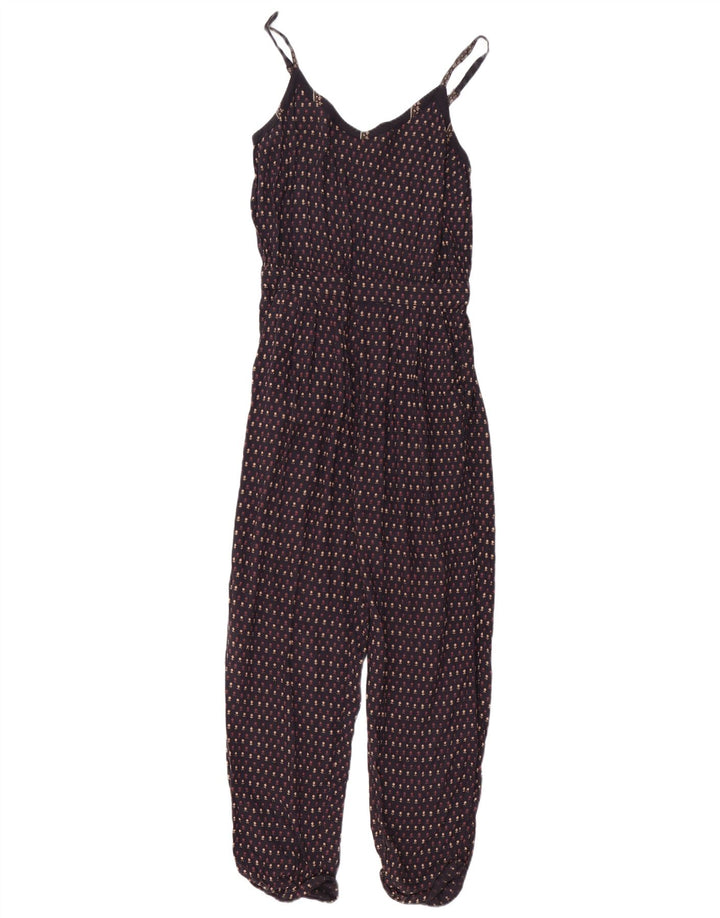 FAT FACE Mono para mujer UK 6 XS Azul marino Viscosa floral