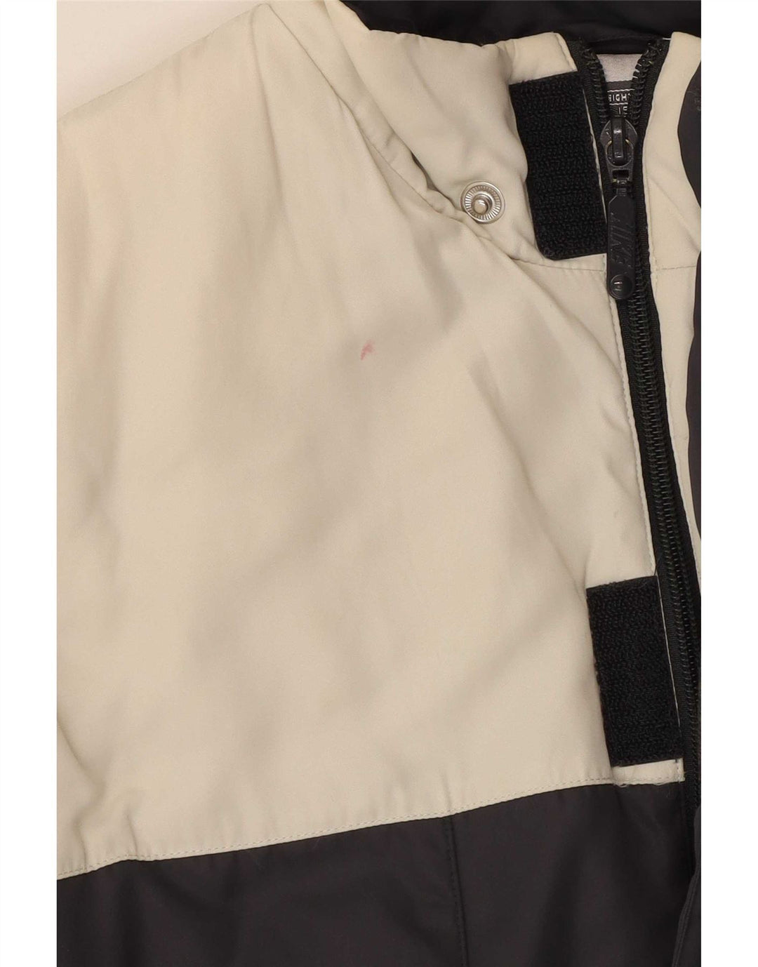 Nike Chaqueta acolchada para hombre UK 40 Large Negro Colorblock Nylon