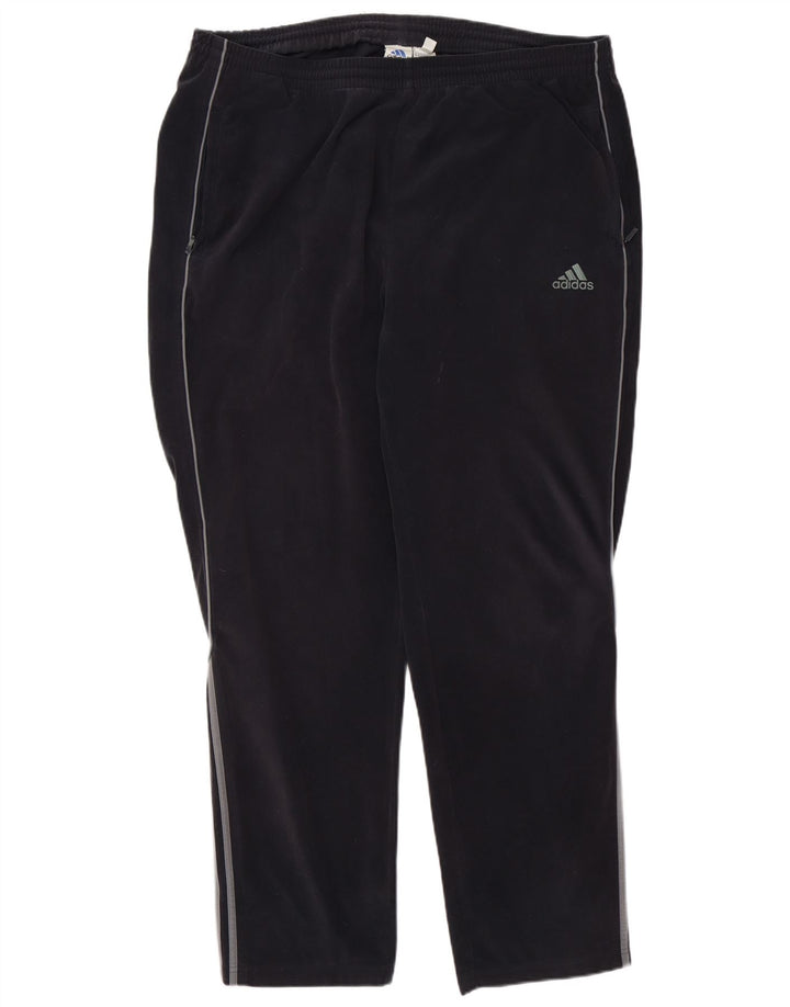 Adidas Pantalones de chándal para hombre ES 48/50 XL Gris Poliéster