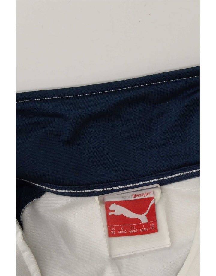 Puma Chaqueta de chándal para hombre XS White Colourblock