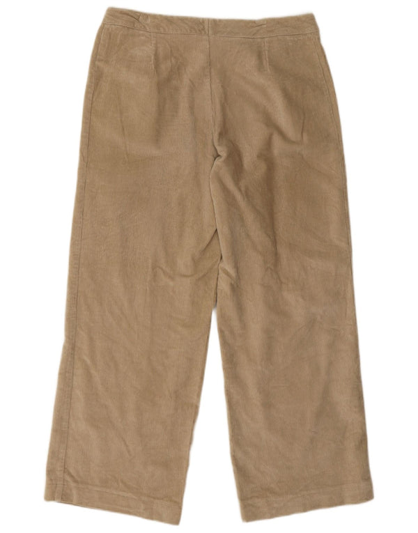 AUSTRALIAN L'ALPINA Pantalones de pana de cintura alta para mujer IT 48 XL W34 L28 Be