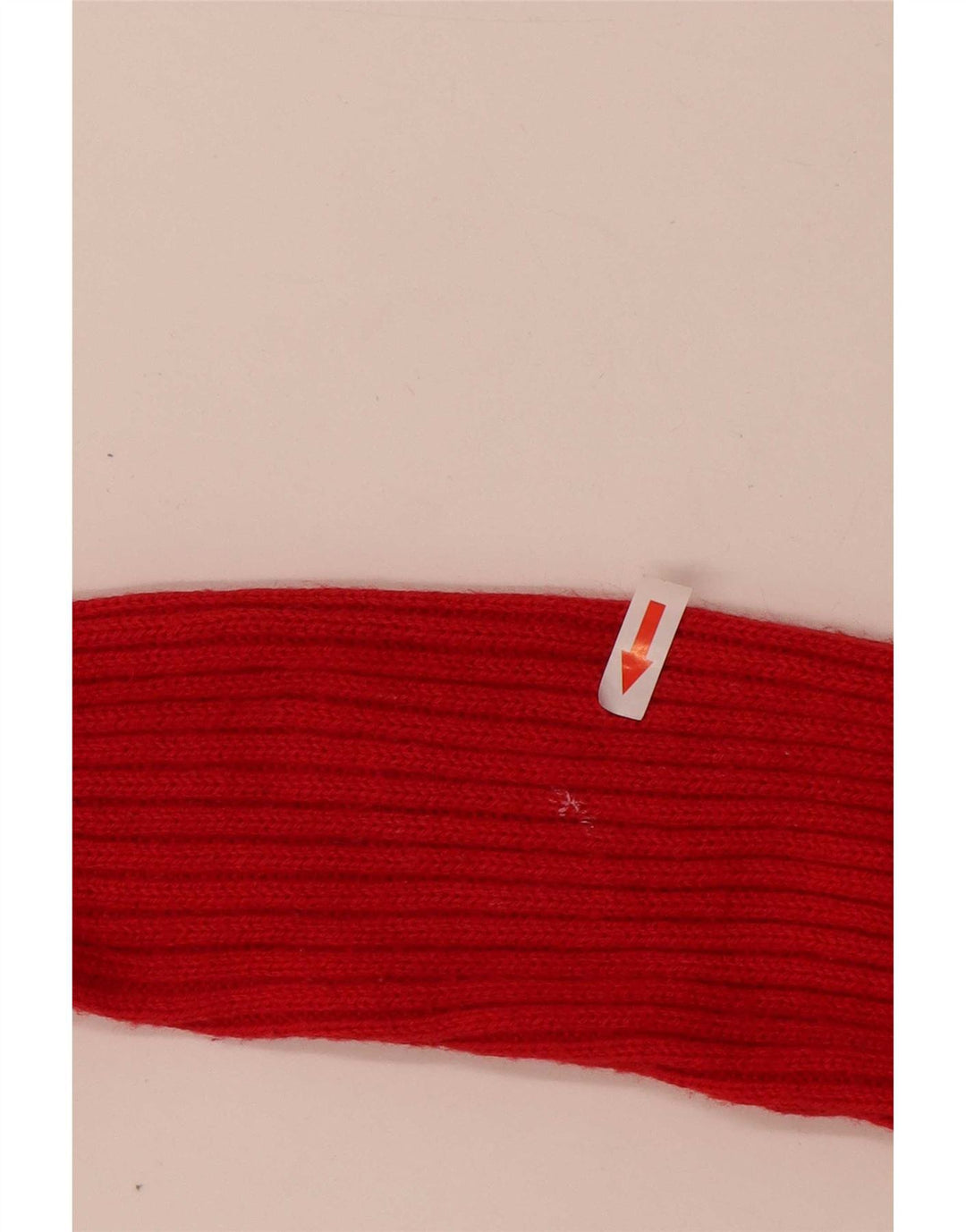 Zara Mujer Cárdigan Suéter Reino Unido 12 Medio Rojo Acrílico