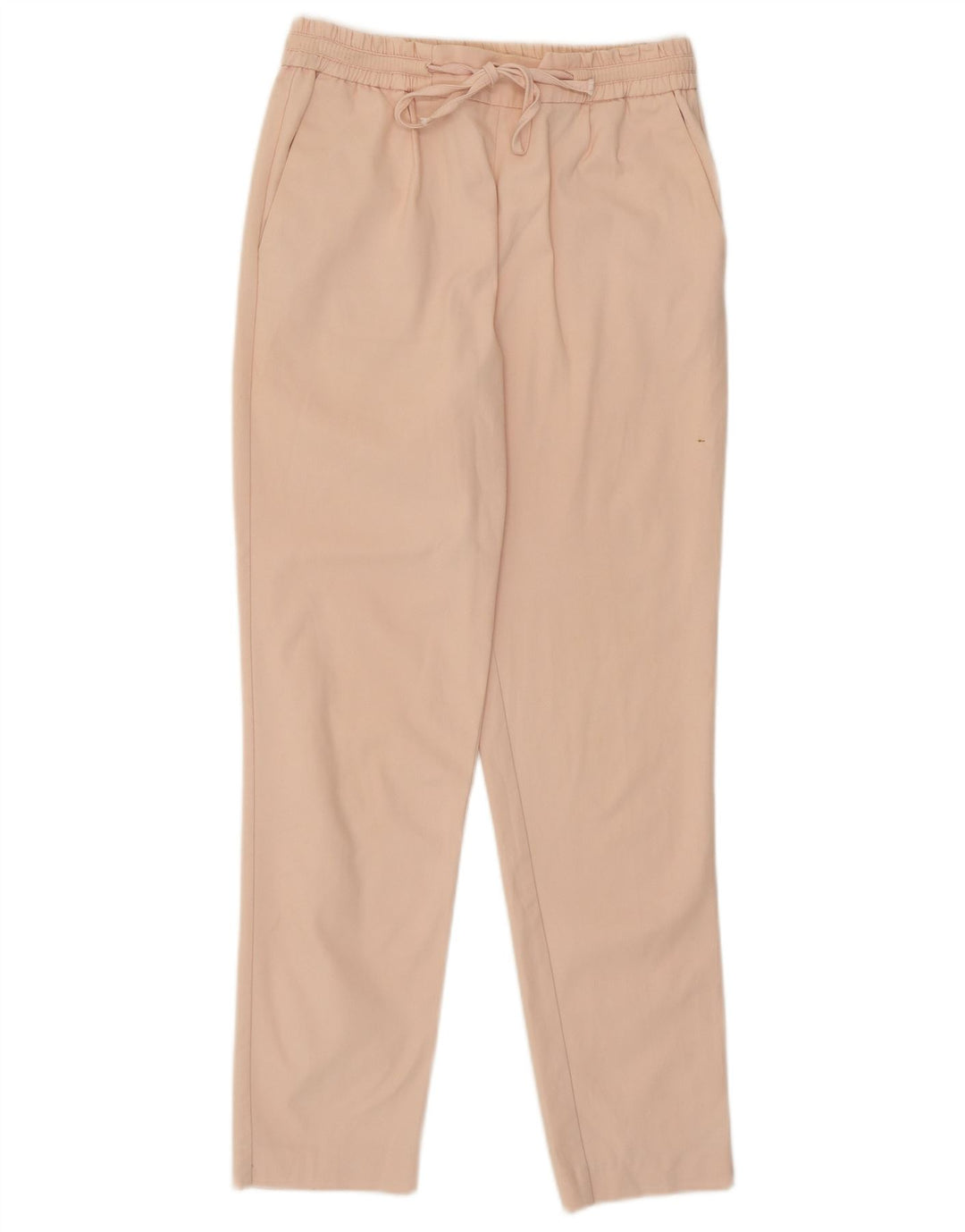 Zara Mujer Pantalón Chino Recto XS W24 L27 Rosa