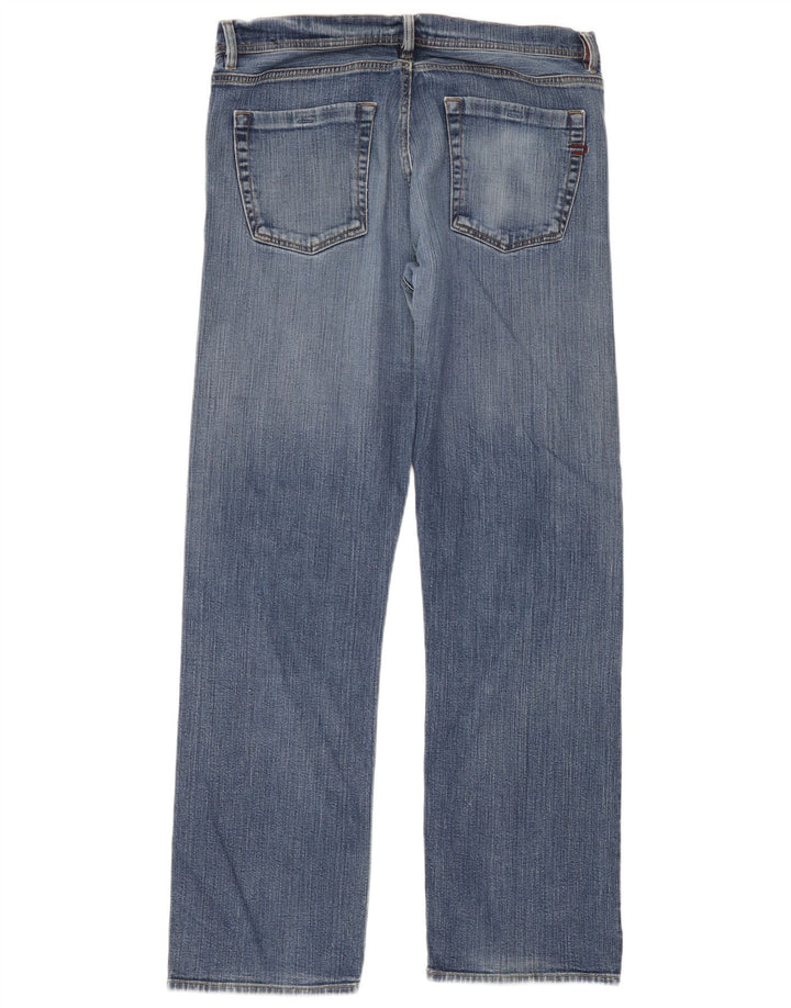 Diesel Vaqueros Rectos Hombre W36 L32 Algodón Azul
