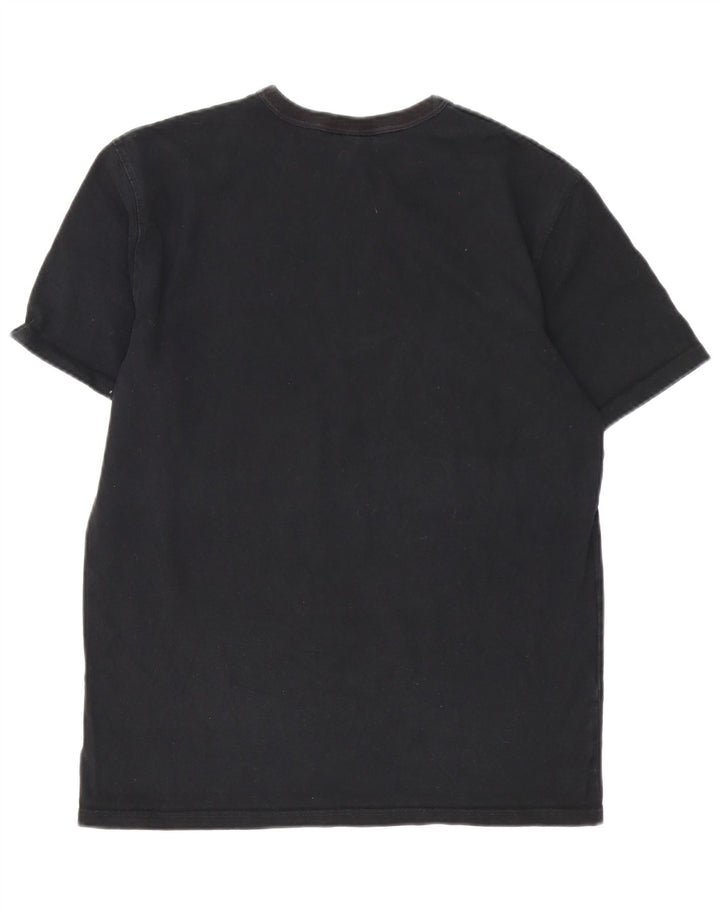 Champion Camiseta Hombre Top Medium Negro Algodón