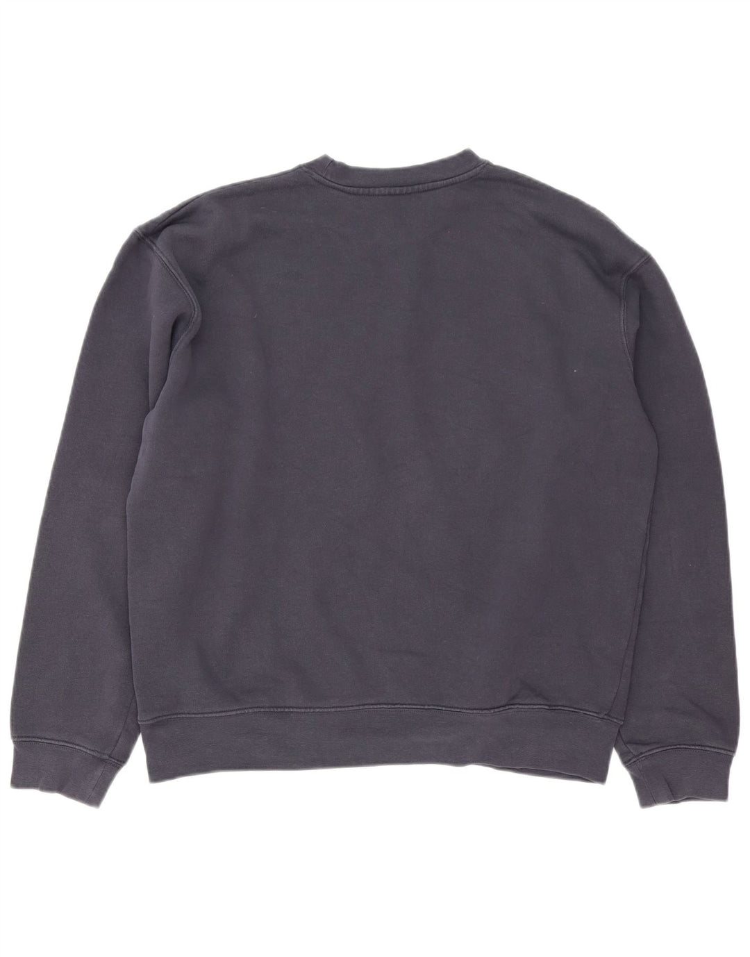 Zara Hombre Sudadera Jumper Medium Azul Marino Algodón