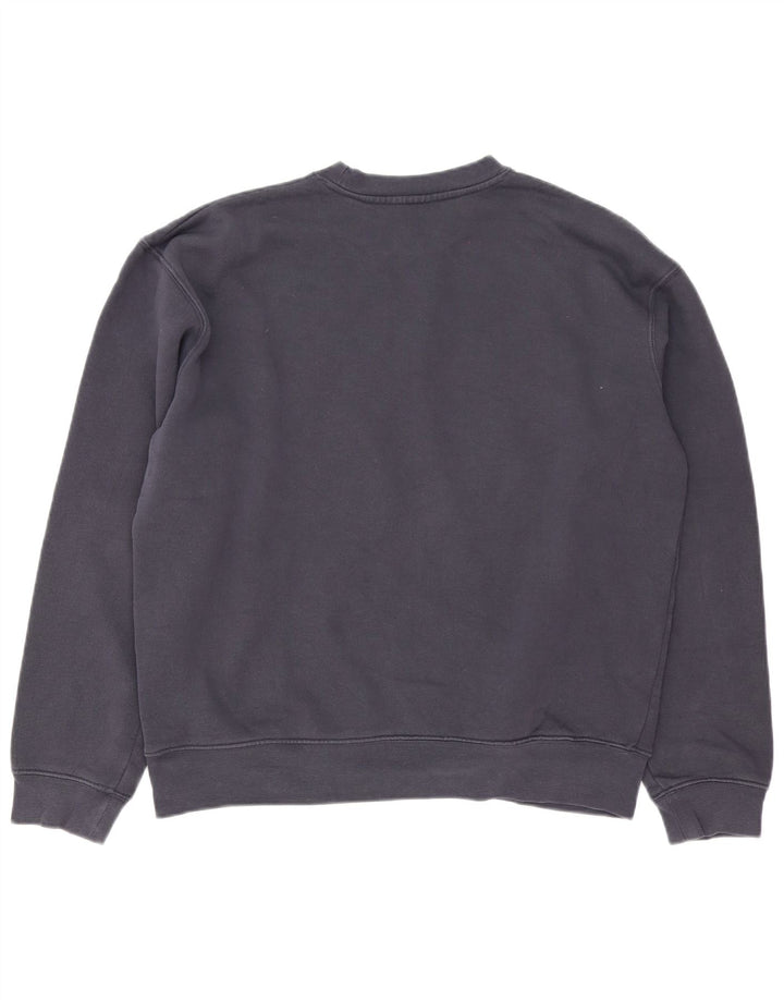 Zara Hombre Sudadera Jumper Medium Azul Marino Algodón