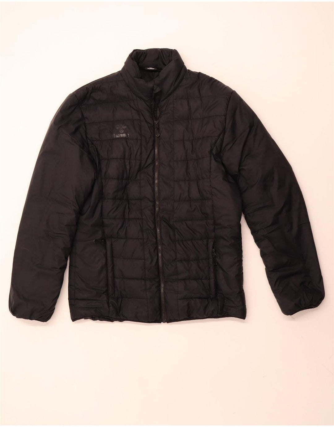 Hummel Chaqueta acolchada para hombre UK 42 XL Poliéster negro