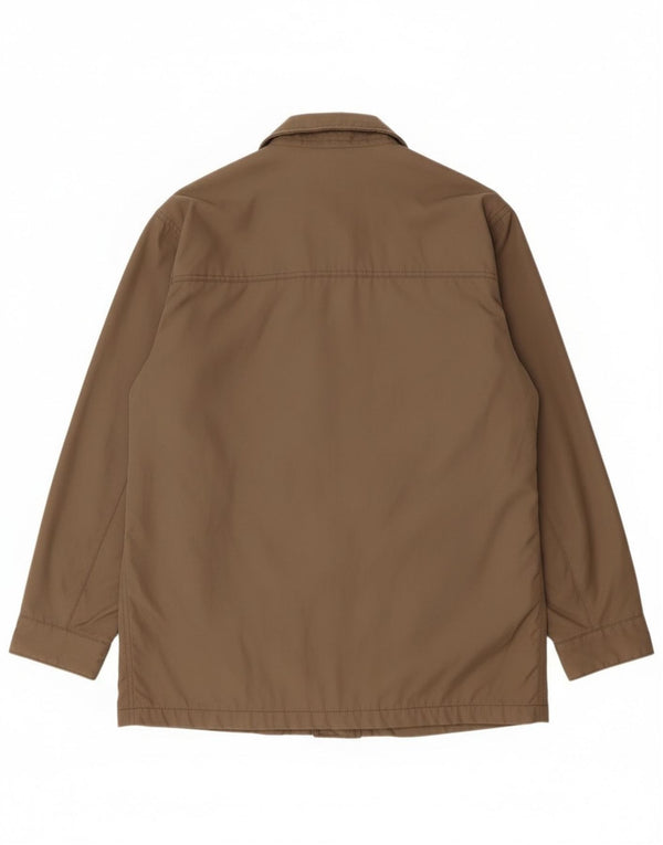 Gant Chaqueta utilitaria para hombre UK 40 Large Marrón Poliéster