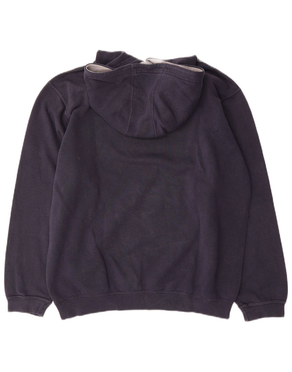 Champion Sudadera con capucha gráfica para niños 13-14 años XL Azul marino Algodón