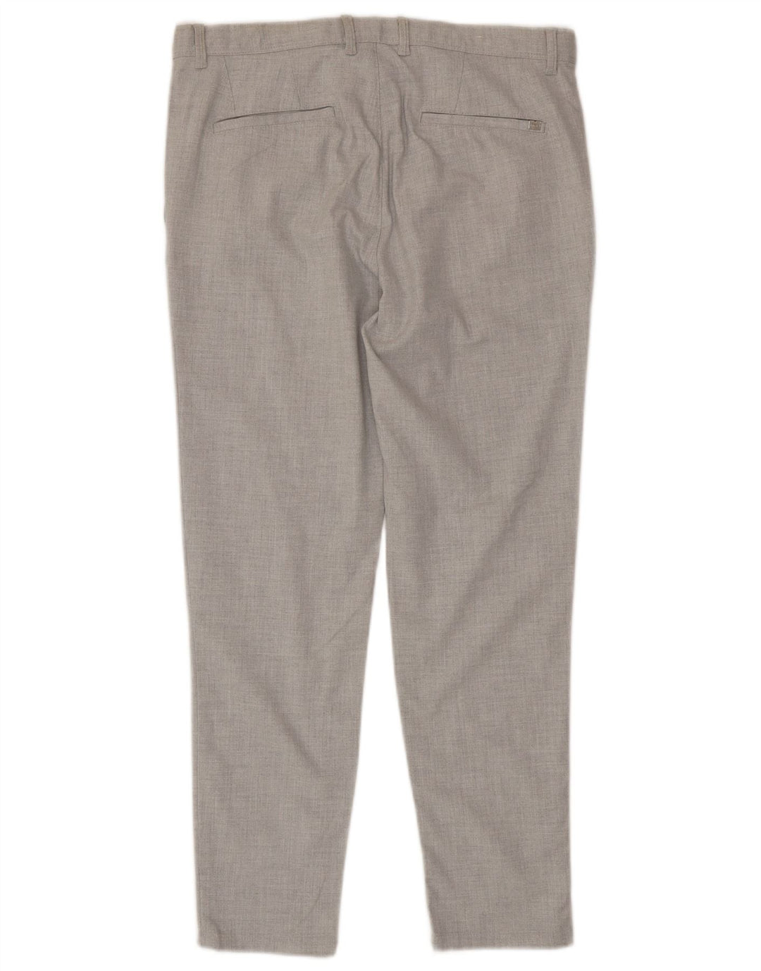 Zara Pantalón chino slim fit para hombre EU 40 Medium W31 L29 Poliéster gris