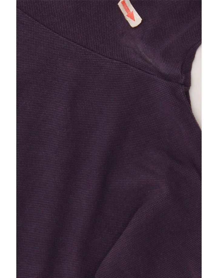 Polo Lacoste para hombre talla 4 mediano algodón morado