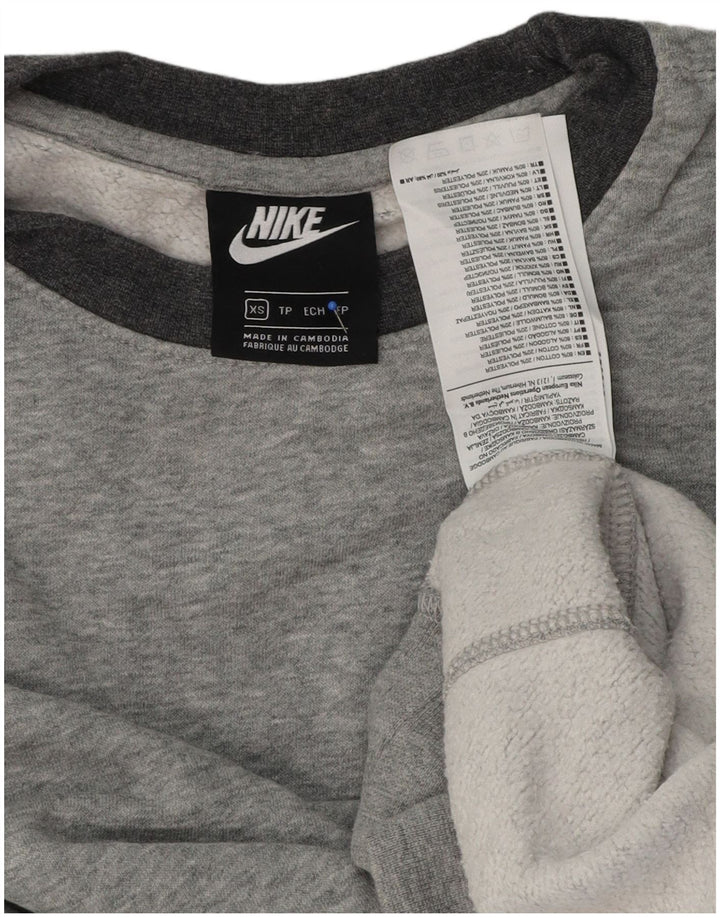 Sudadera Nike Hombre Jumper XS Algodón moteado gris