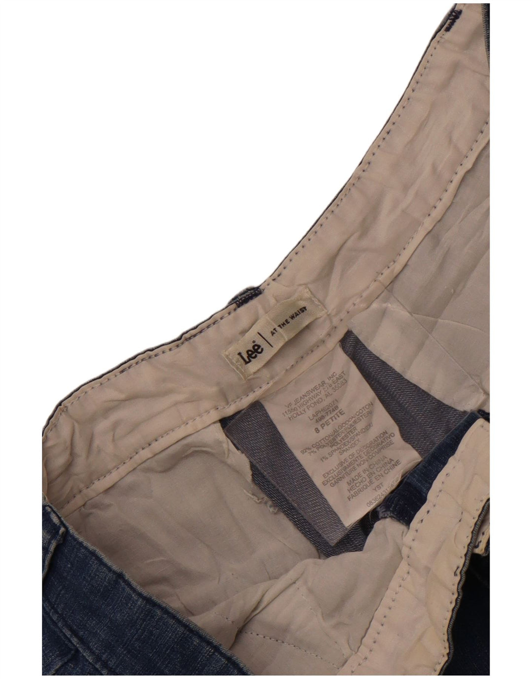 Lee Jeans Capri Petite para Mujer US 8 Mediano W30 L18 Algodón Azul