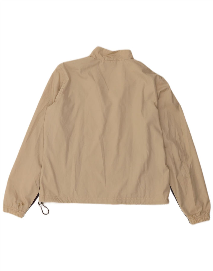 Nike Chaqueta de chándal para mujer UK 10/12 Medium Beige Colorblock