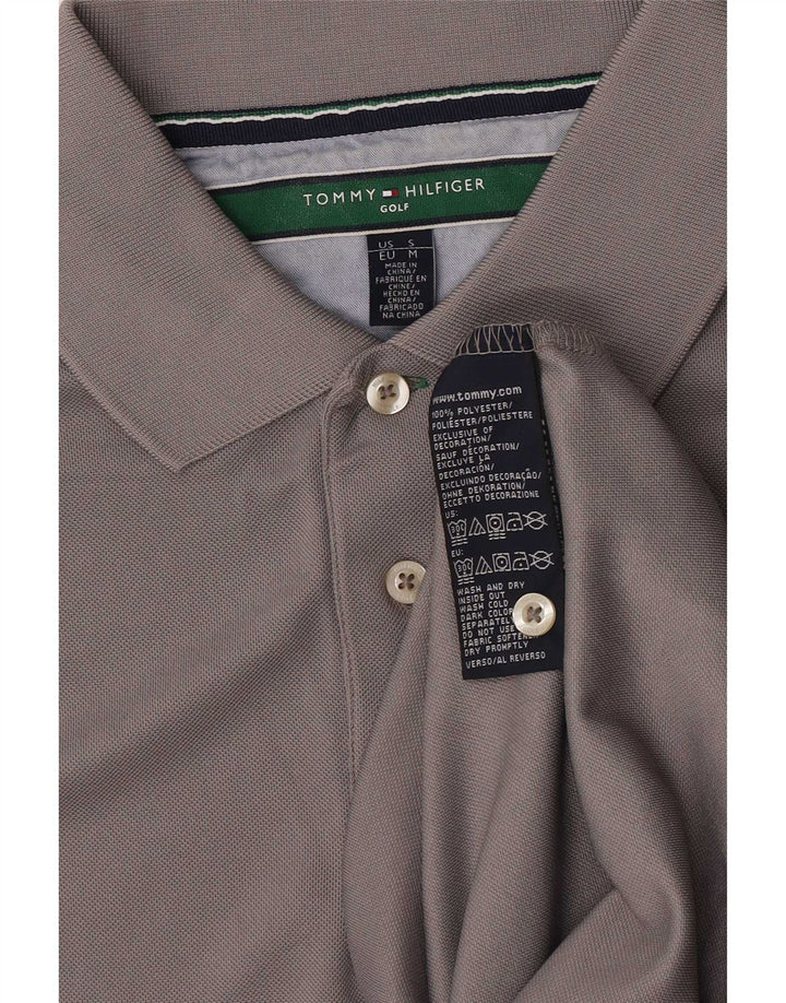 Polo Tommy Hilfiger Hombre Poliéster Gris Medio
