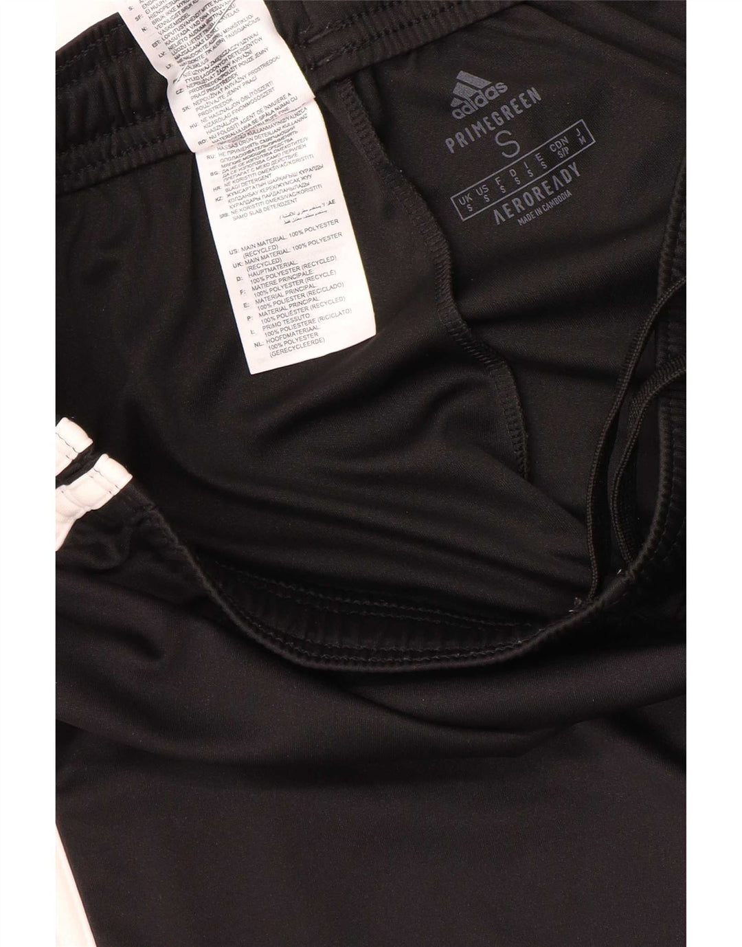 Adidas Mens Aeroready Sport Shorts Pequeño Negro Poliéster