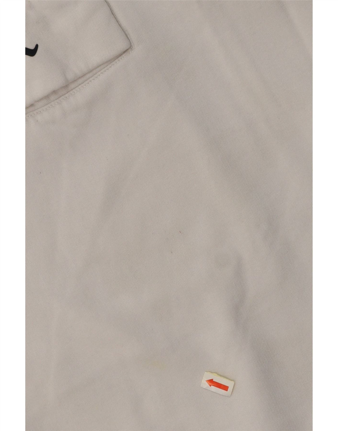 CHAMPION Jersey con capucha y cuello con cremallera gráfica para hombre Algodón blanco medio