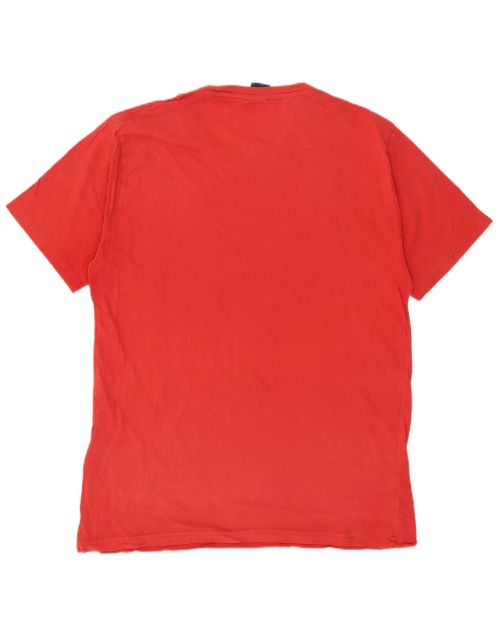 North Sails - Camiseta gráfica para hombre, talla grande, color rojo