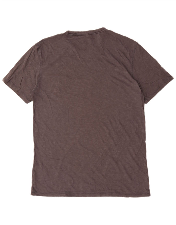 Hugo Boss Hombre Camiseta Top Grande Gris Algodón