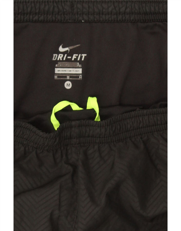 NIKE - Pantalones cortos deportivos Dri Fit para mujer, talla 40, talla mediana, color negro