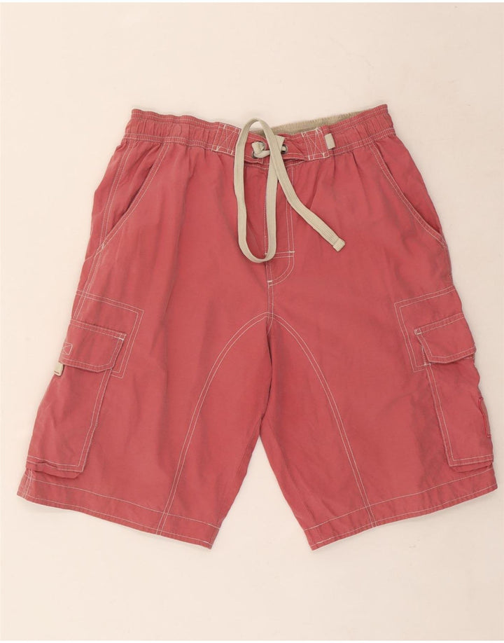 Bañador para hombre Marks & Spencer de algodón rojo mediano